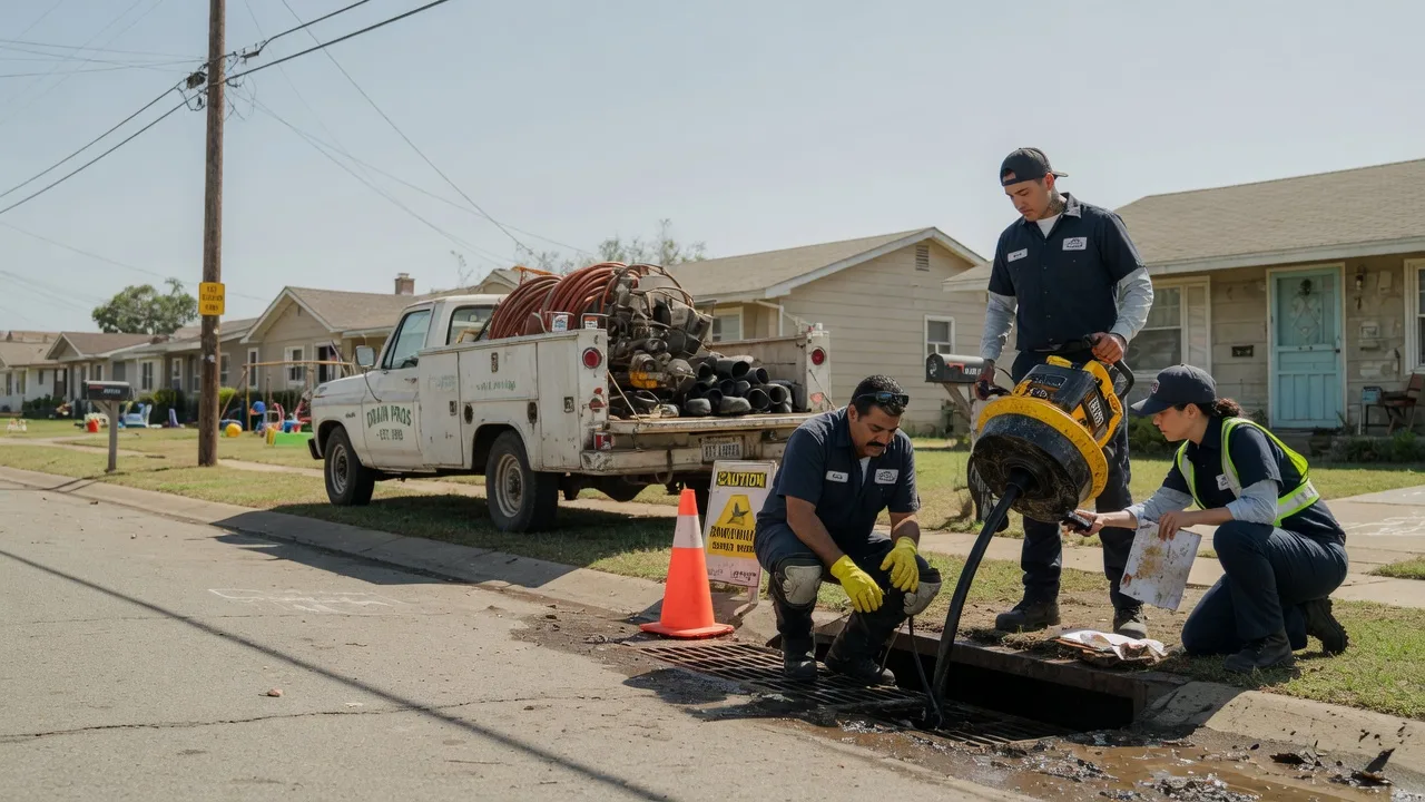Drain Cleaning in Moore, TX near me